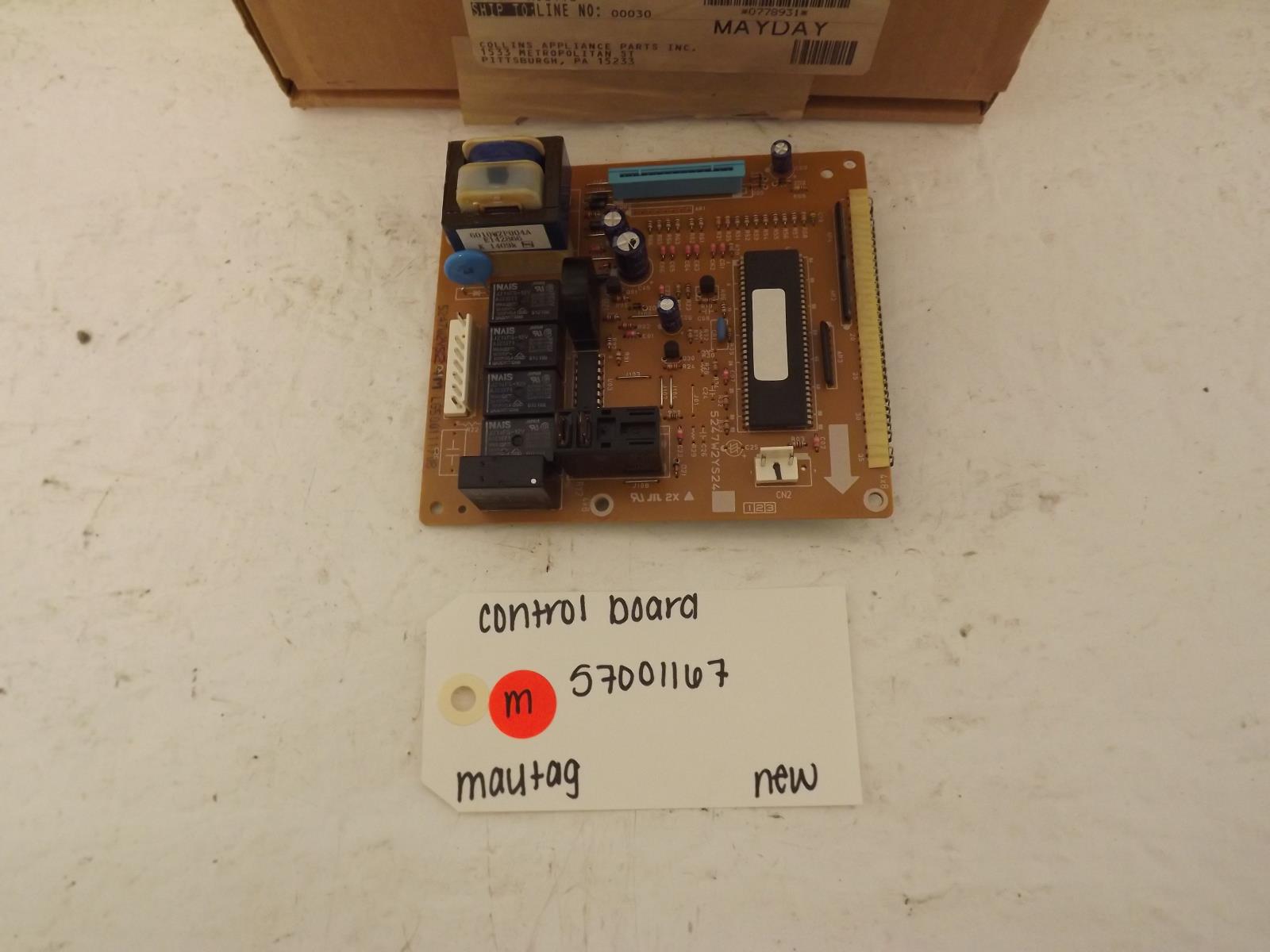 Maytag Microwave 57001167 Control Board New Maytag Microwave 57001167 Control Board New